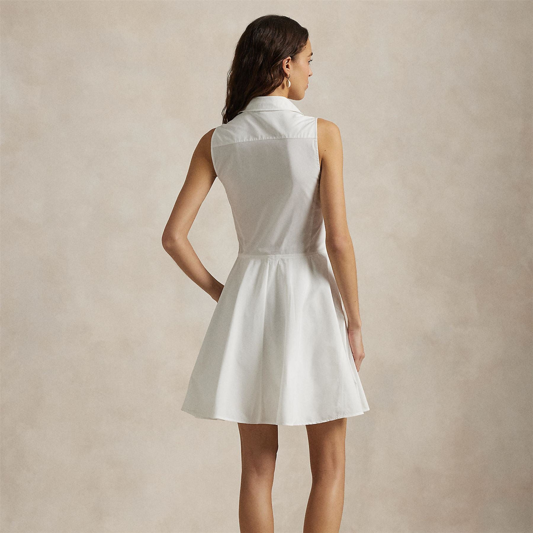Ralph Lauren RLX SL Jenna Solid Dress Ceramic White