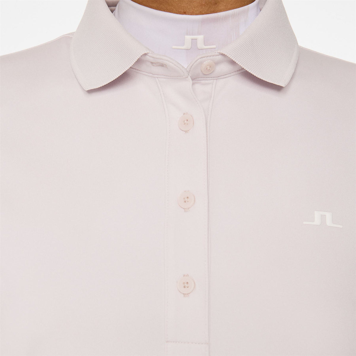 Womens Cassie Polo Gray Lilac