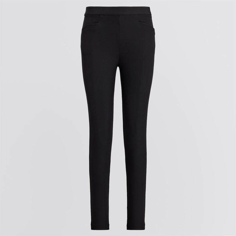 RLX Womens Stretch Twill Skinny Pants Polo Black