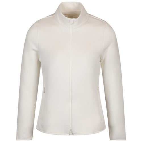 Womens Lumi-Knit Midweight Full Zip Ivory - SS25