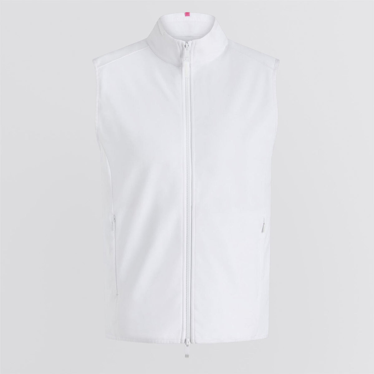 Tech French Terry Fill Zip Vest Snow
