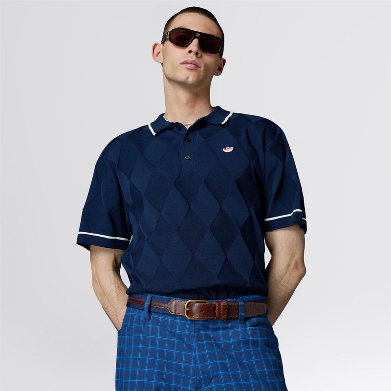 Leather Golf Belt Night Indigo