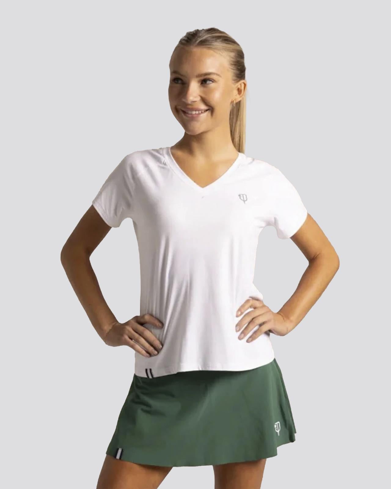 Womens 5.0 Tee Clubhouse White