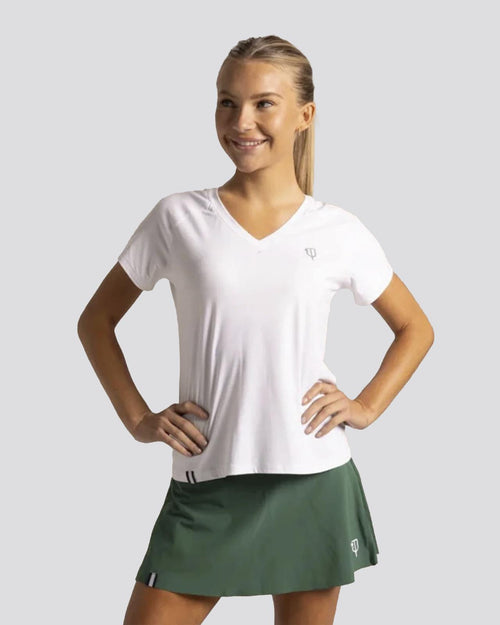 Womens 5.0 Tee Clubhouse White