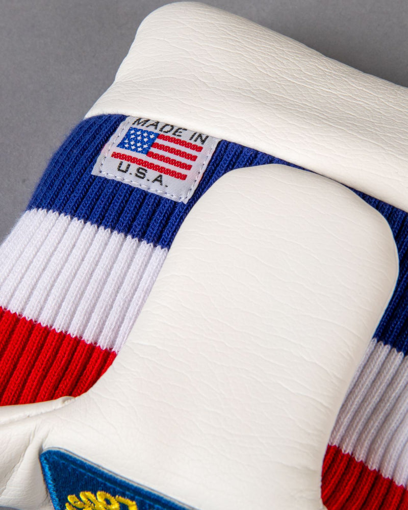 Squash Tail U-Leather Mallet Putter Cover Newport White