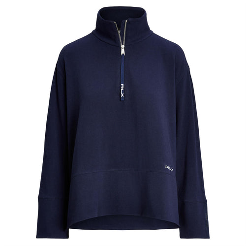 Womens Performance Funnelneck Pullover Refined Navy - SS24