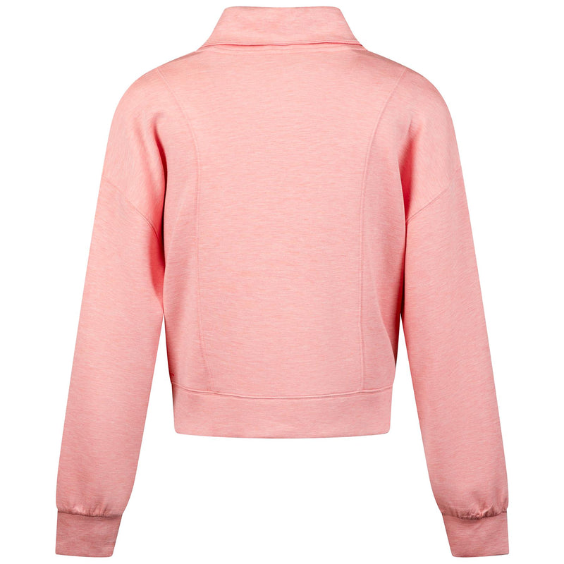 Womens Skyloft Soft Half Zip Mid Layer Heather Porcelain Rose