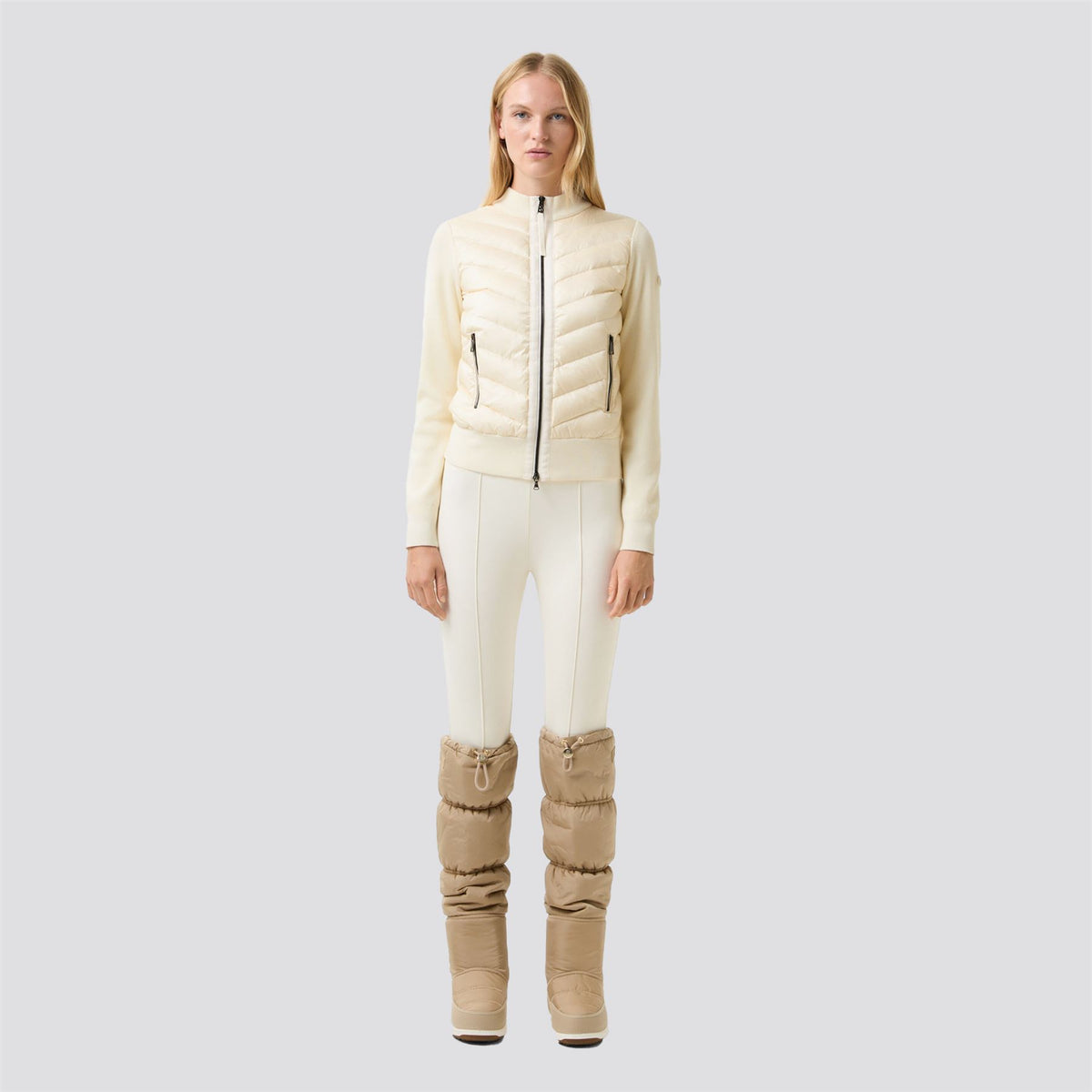 Womens Zilly Hybrid Jacket Cream