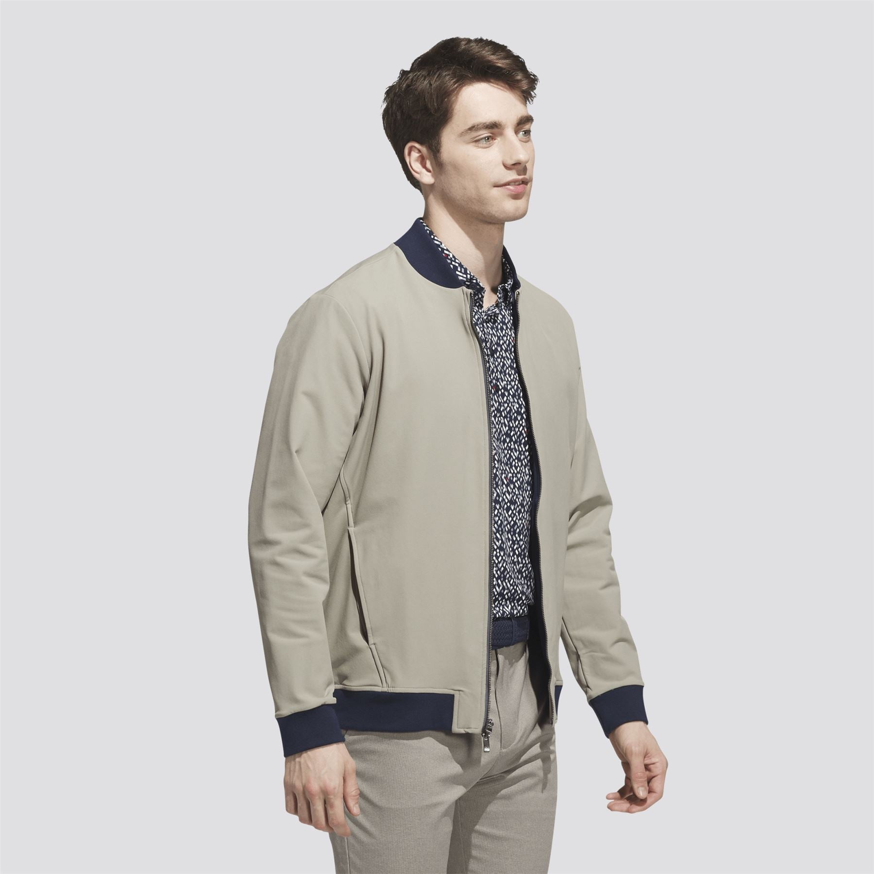 adidas Ultimate365 Elevated Full Zip Jacket Putty Beige
