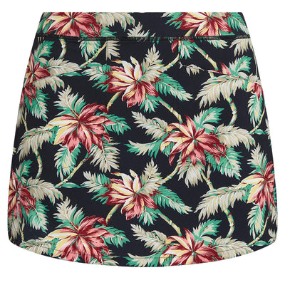 Womens 15" Tropical-Floral Performance Skort Island Bamboo Floral - SS23