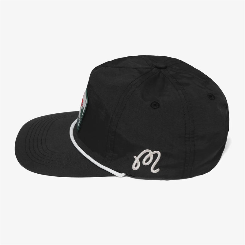 Spruce Rope Hat Black