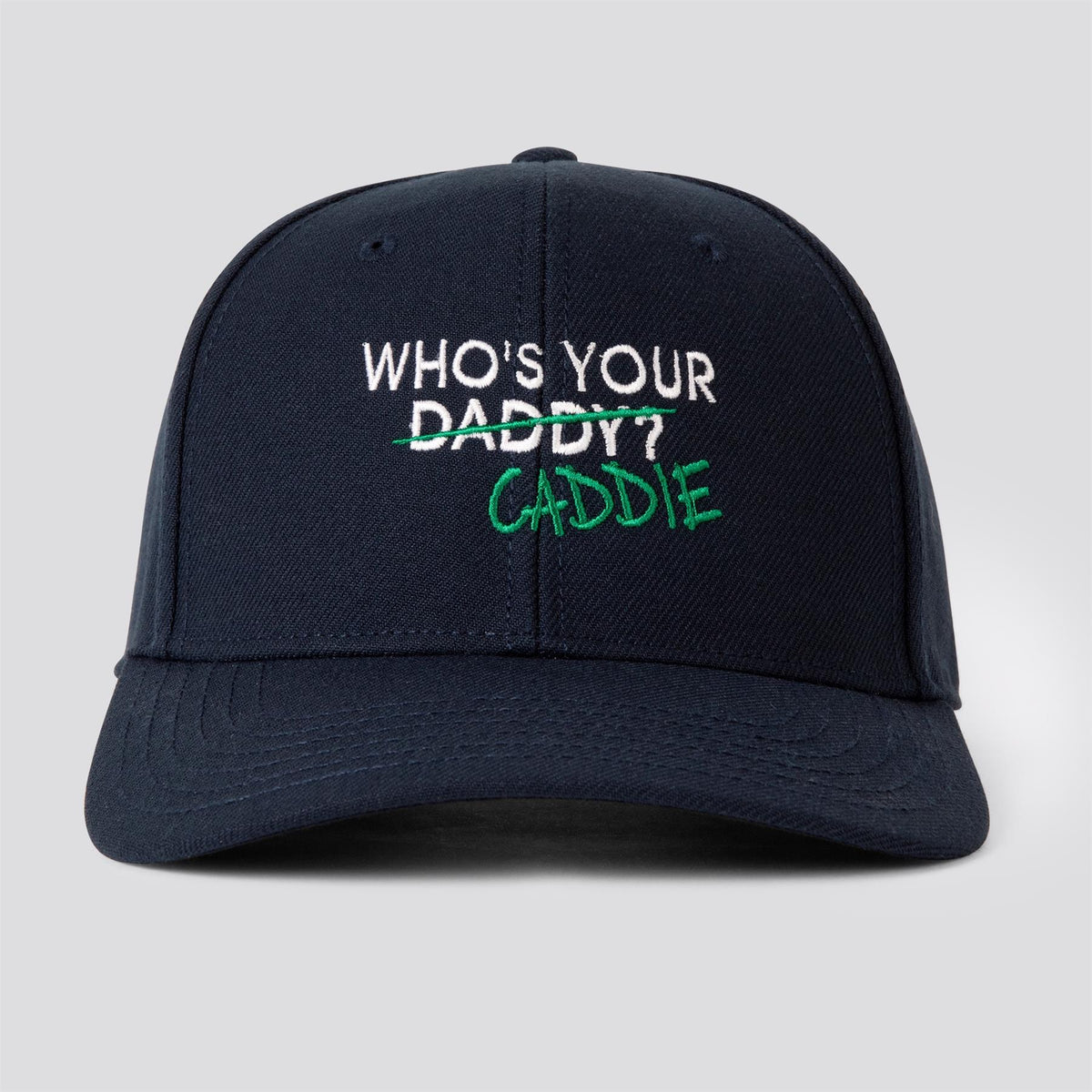 Who's Your Caddie Cap Navy