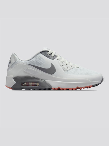 Nike Air Max '90 Spikeless Golf Shoes Photon Dust/Pencil Point/Red