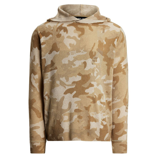 RLX Cashmere Pullover Hoodie Camel Combo - SS25