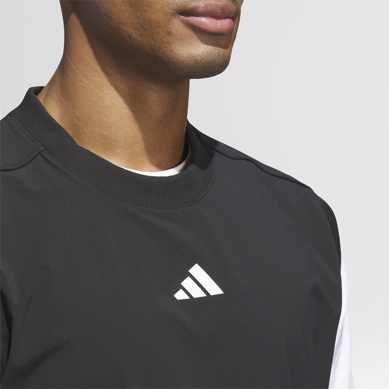Beyond The Course Twistweave Loose Fit Vest Black