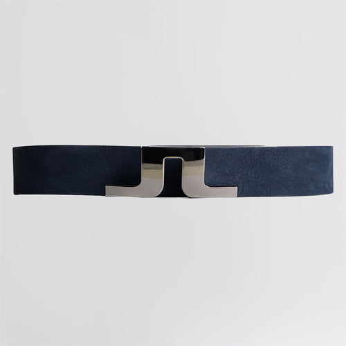 Bridger Nubuck Leather Belt JL Navy
