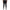 Pin Roll Pant Black
