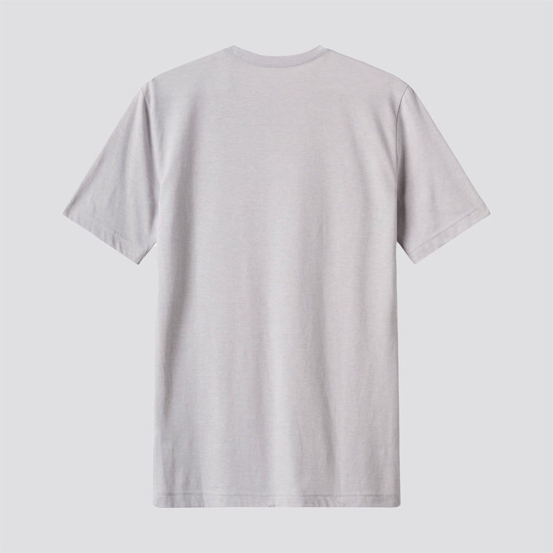 Shorts Layover Tee Heather Light Grey