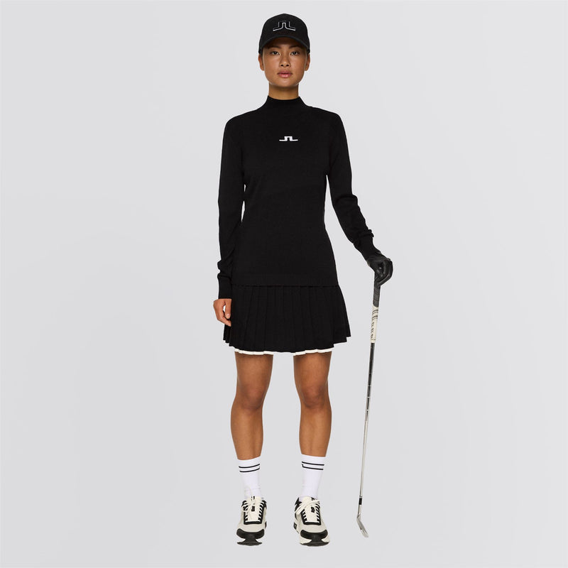 Womens Adeline Knitted Sweater Black
