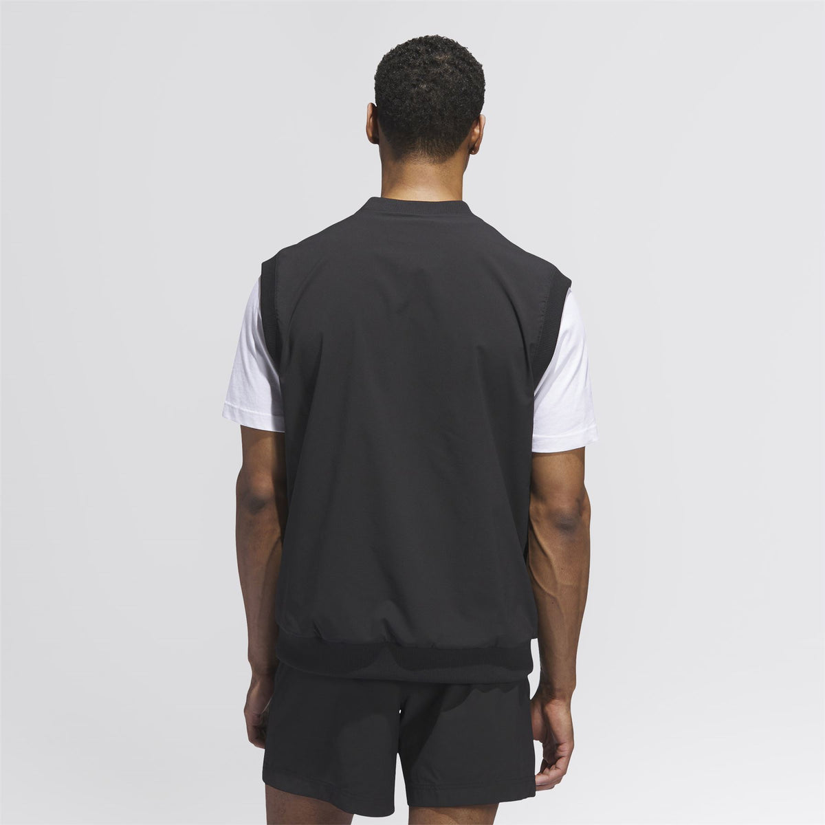 Beyond The Course Twistweave Loose Fit Vest Black