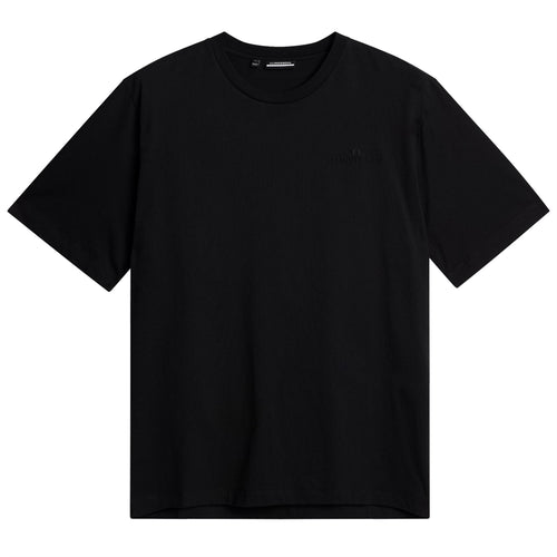 Alpha Cotton Jersey T-Shirt Black - AW24