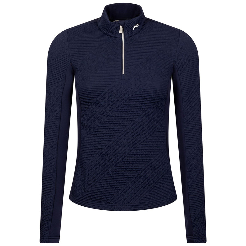 Womens Neila Half Zip Mid Layer Atlanta Blue