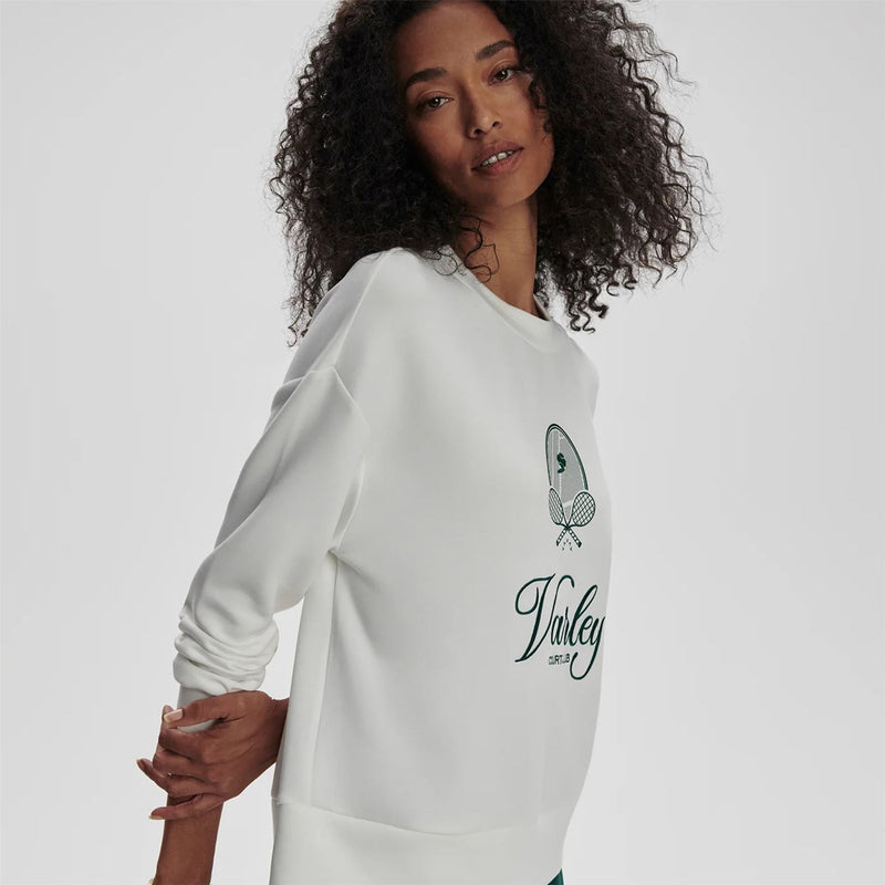 Womens Rasco Namesake Sweat White/Forest
