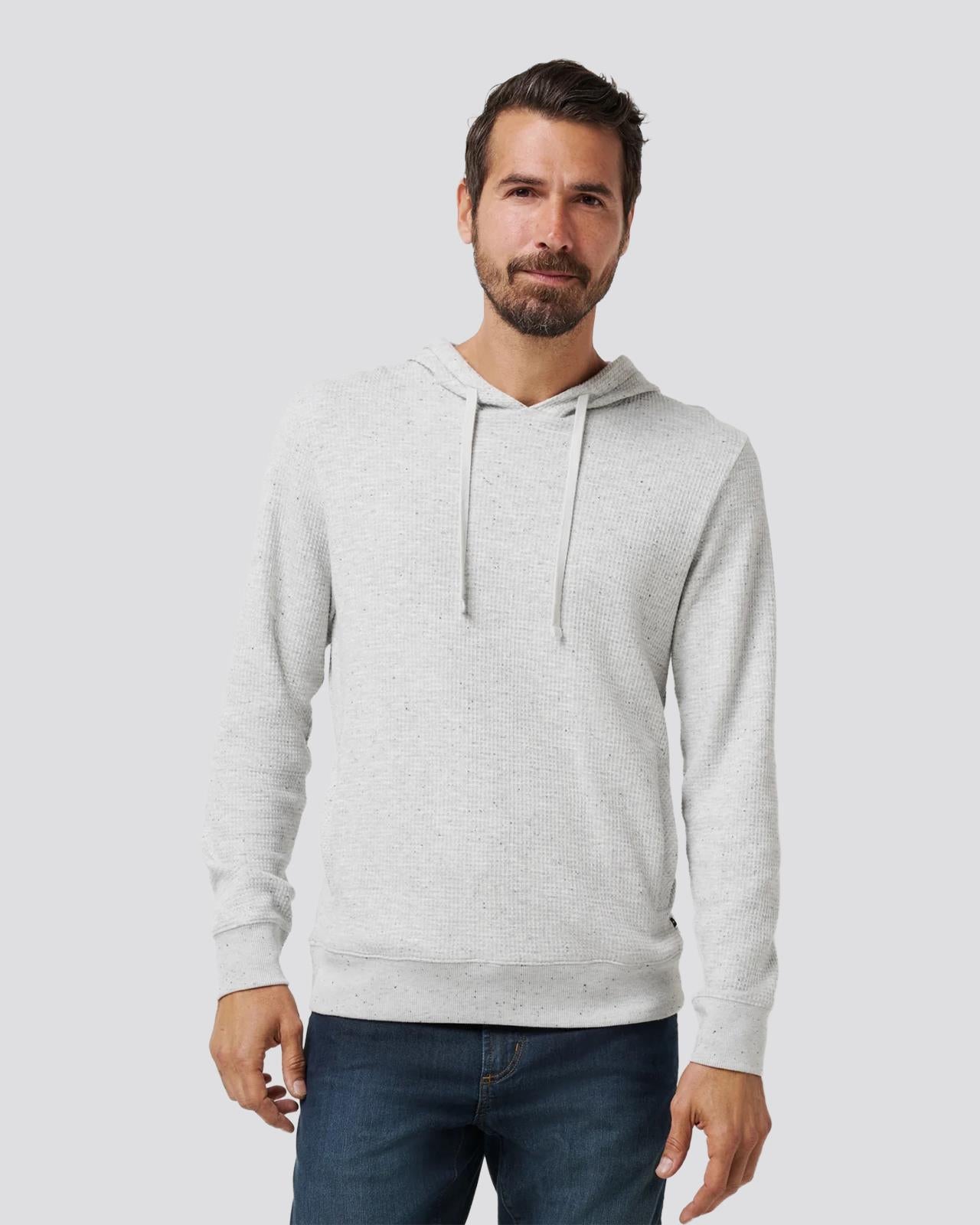 Cloud Waffle Hoodie Light Grey