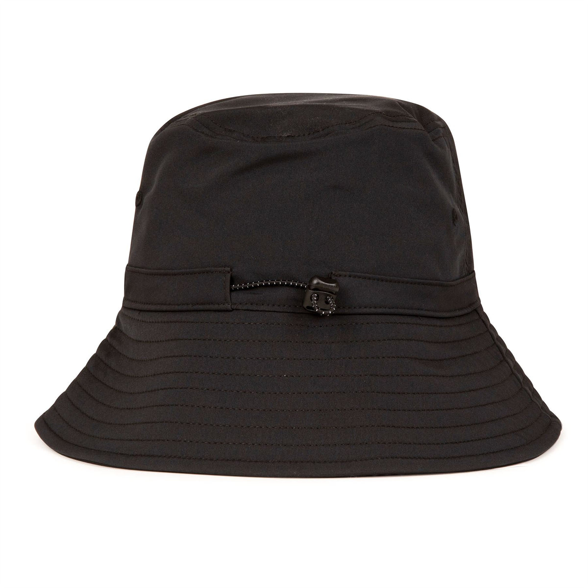 Womens Siri Tech Stretch Bucket Hat Black
