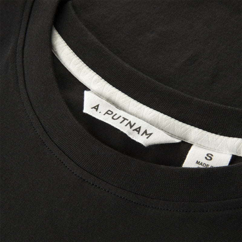 Womens Tulip Pocket Tee Black