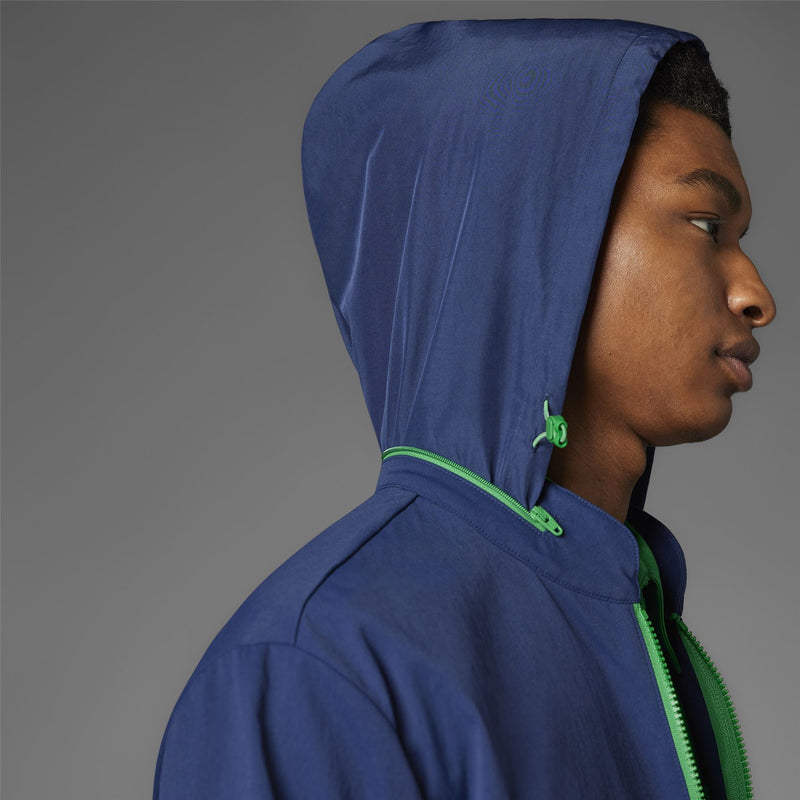 Convertible Hooded Jacket Night Indigo