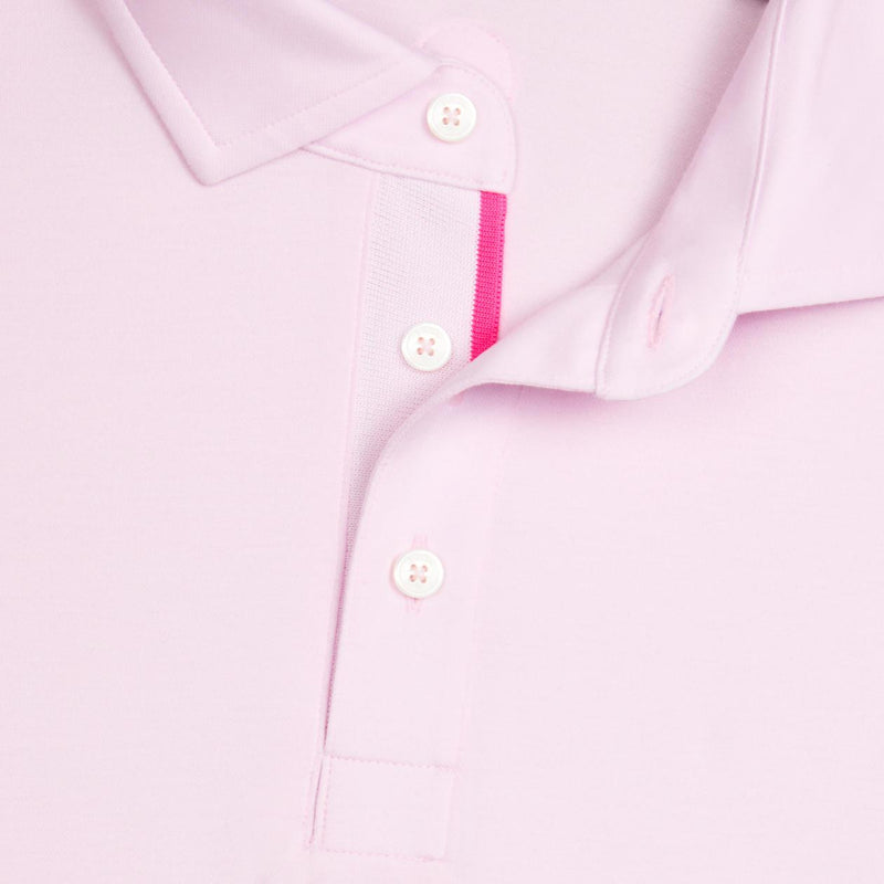 All Play Stretch Knit Polo Blush