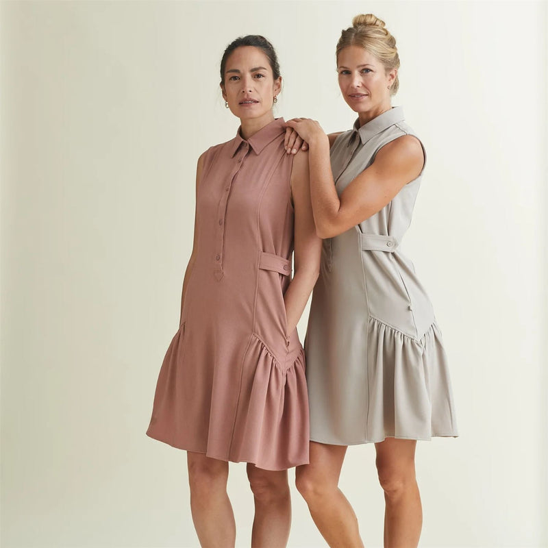 Womens Garden Dress Cobblestone