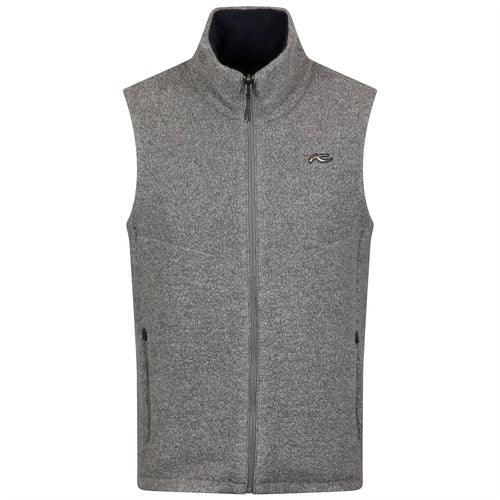 Glencoe Vest Steel Grey Melange - AW24