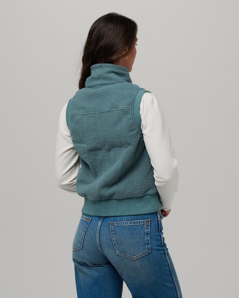 Womens Rowen Vest Agave
