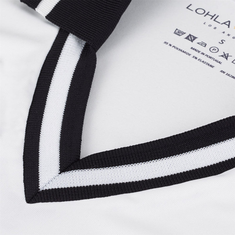 Womens The Maya Polo White