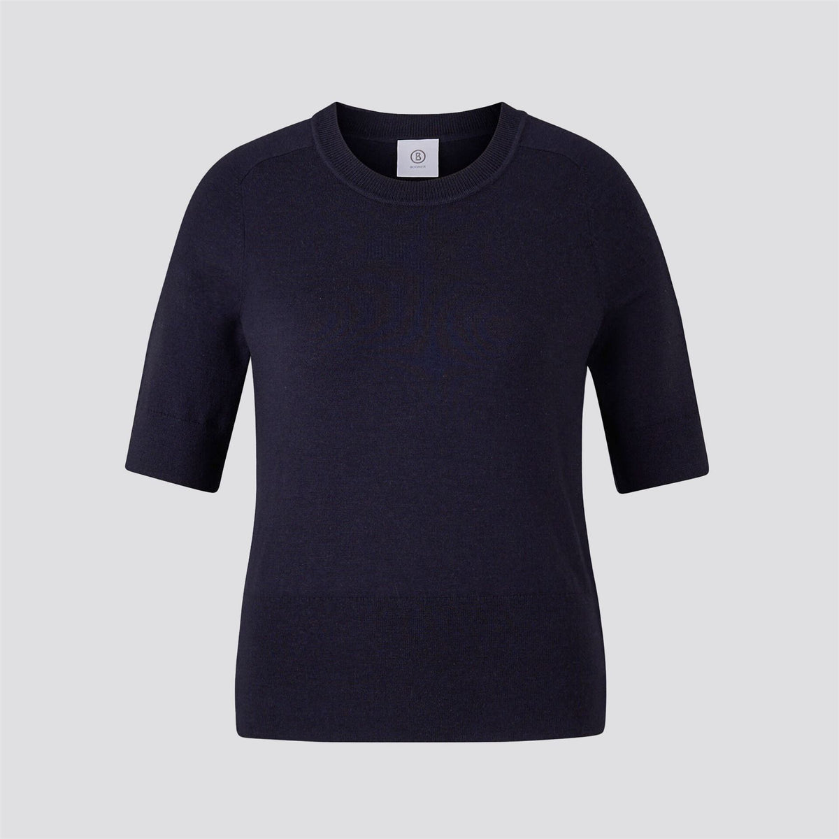 Womens Izzy Short Sleeve Sweater Navy