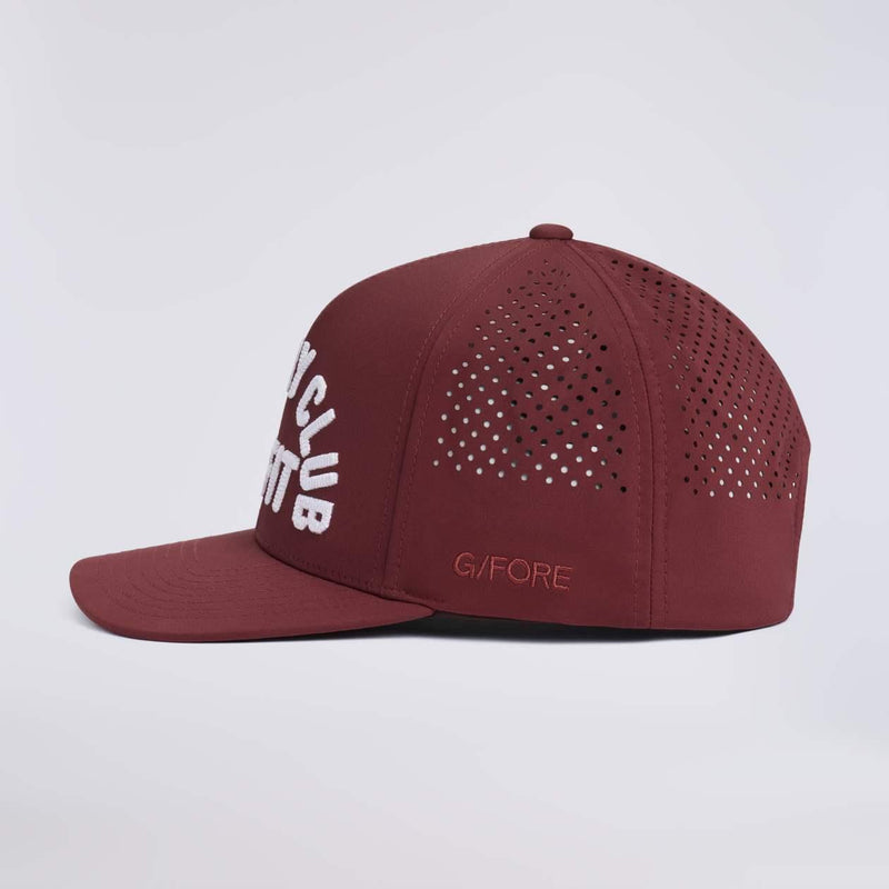Country Club Misfit Delta Hat Dark Plum