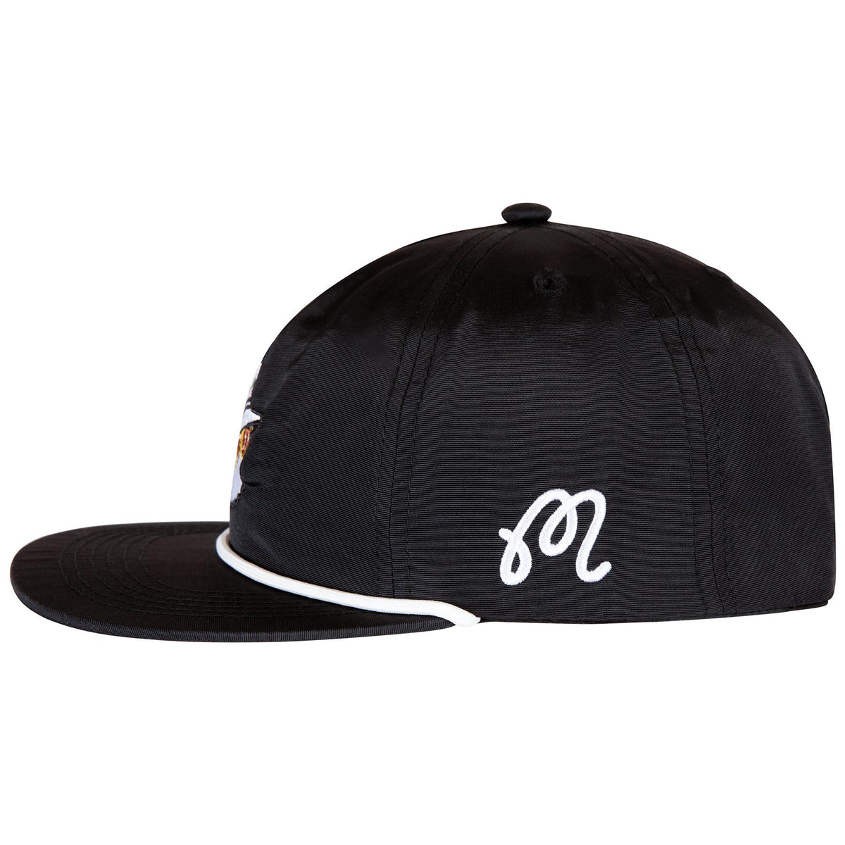 Evergreen Nylon Rope Hat Black