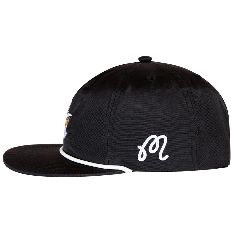 Evergreen Nylon Rope Hat Black