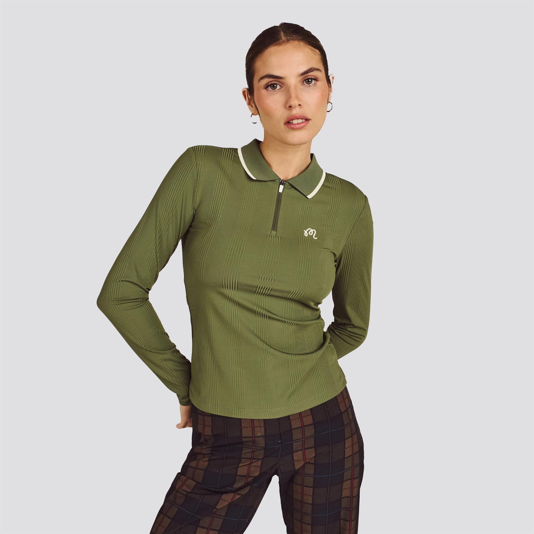 Womens Isla Polo Olivine