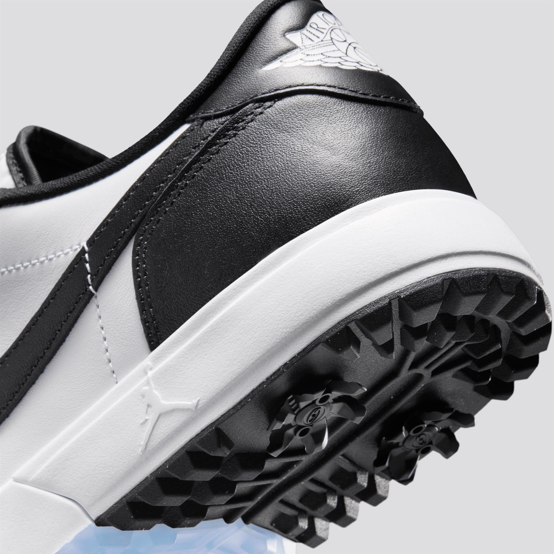 Jordan Golf Air Jordan 1 Low Spiked Golf Shoes White/Black