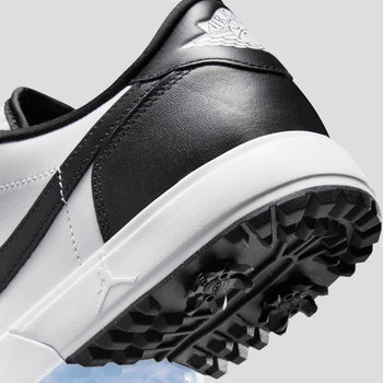 Jordan Golf Air Jordan 1 Low Spiked Golf Shoes White/Black