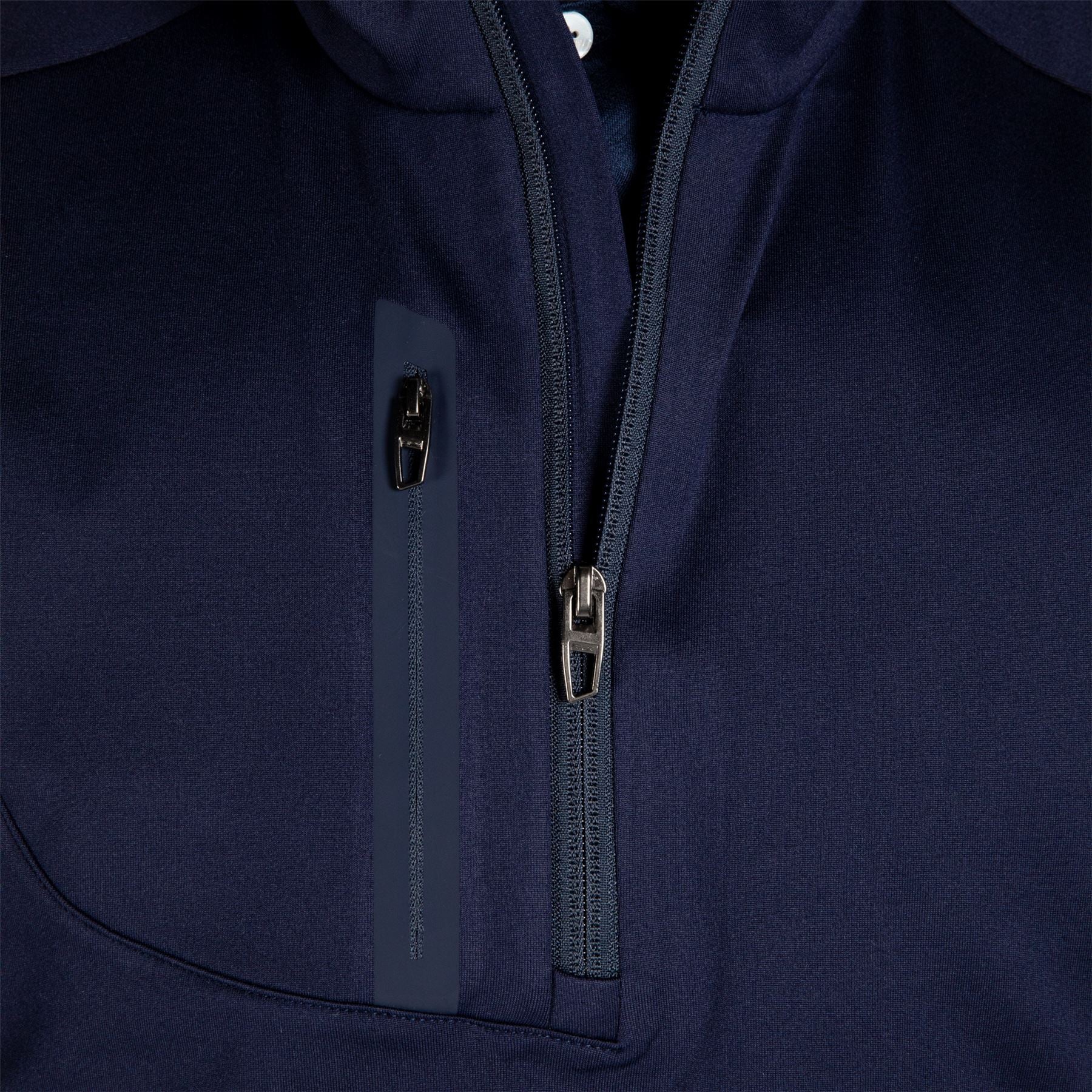 Ralph Lauren Men's RLX 1/2 Zip Stretch Jersey Refined Navy