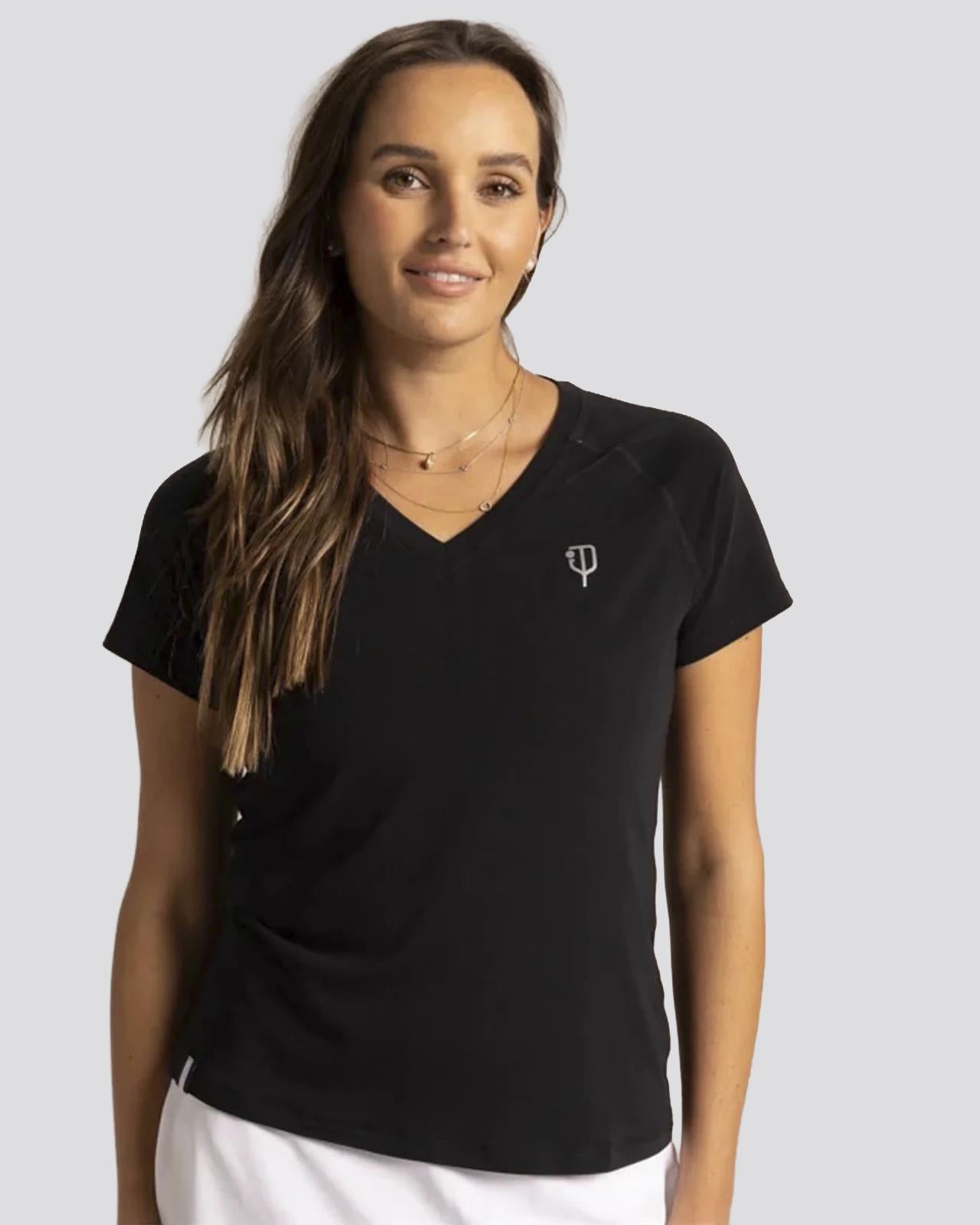Womens 5.0 Tee Pure Black