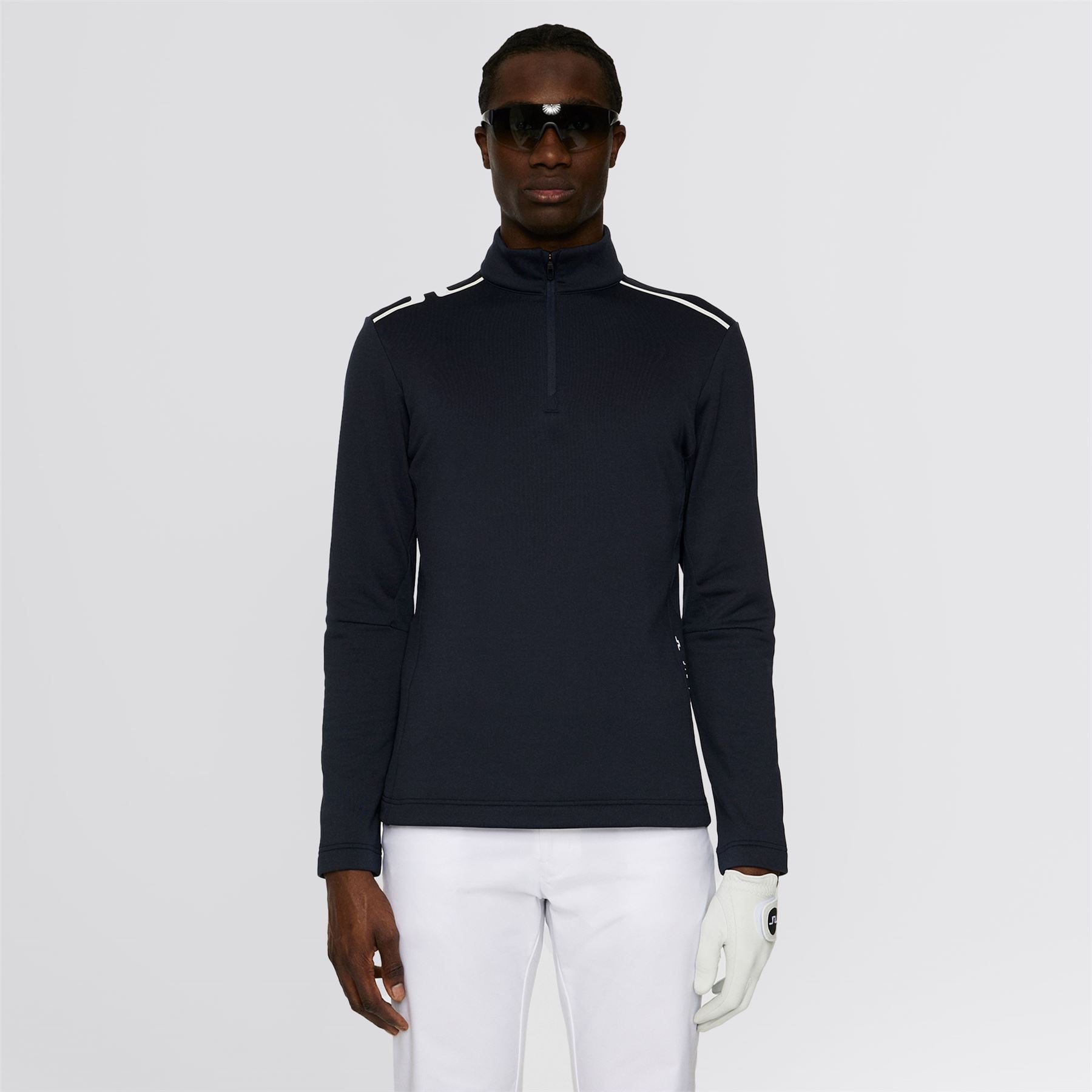 Vinnie Quarter Zip Mid Layer JL Navy