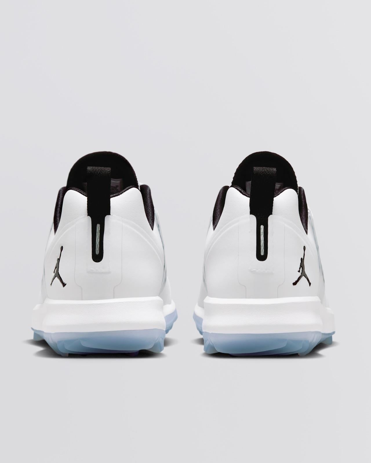 Jordan Grind Spikeless Golf Shoes White/Black/White