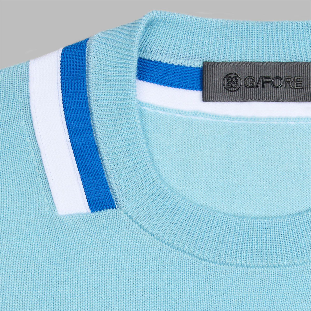 Color Block Merino Wool Sweater Daybreak