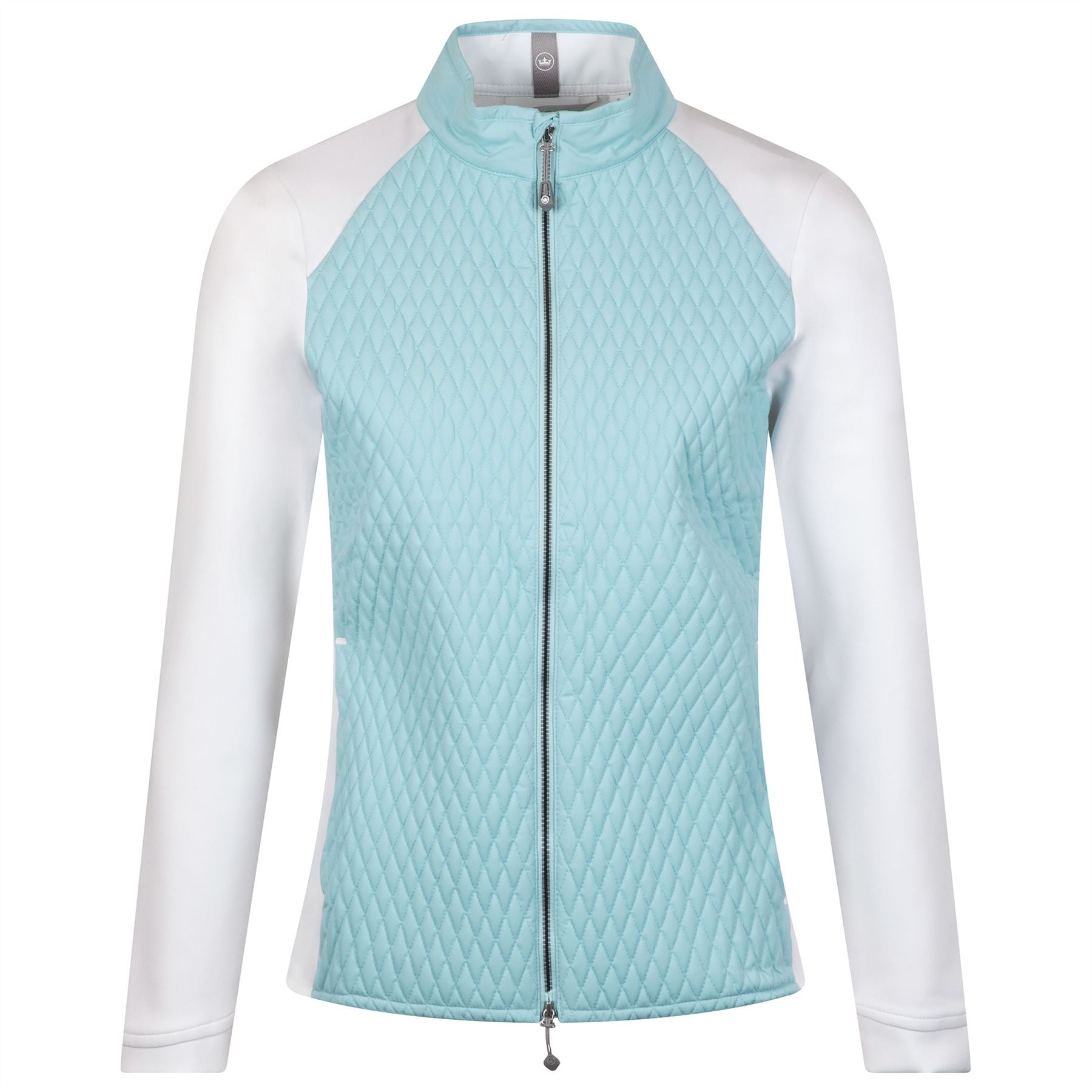Womens Merge Hybrid Jacket Blue Spruce/White