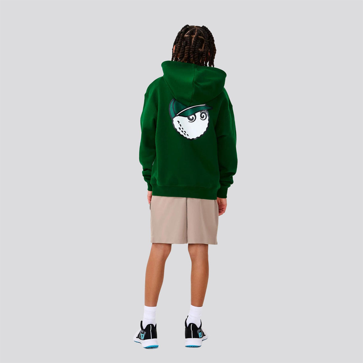 Youth Baldwin Buckets Hoodie Garden Green